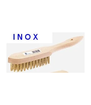 CEPILLO PUA RED. INOX 5H CON MANGO