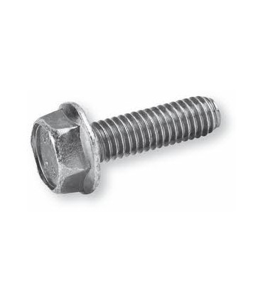 M8X16 TORNILLO DIN 6921 8.8 ZINCADO ARANDELA DENTADA