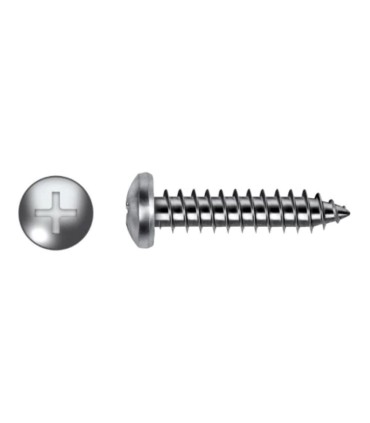 Ø 2,9x19 TORN. ALOMADO PHILLIPS DIN 7981 INOX A2