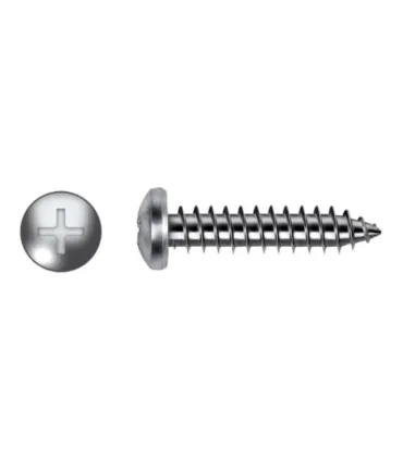 Ø 3,5x22 TORN. ALOMADO PHILLIPS DIN 7981 INOX A2