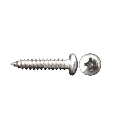 Ø 5,5x16 TORN. ALOMADO PHILLIPS DIN 7981 INOX A2
