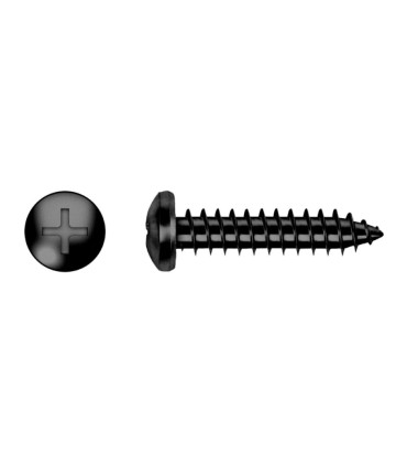 Ø 4,2x13 TORN. ALOMADO PHILLIPS DIN 7981 ZINCADO NEGRO
