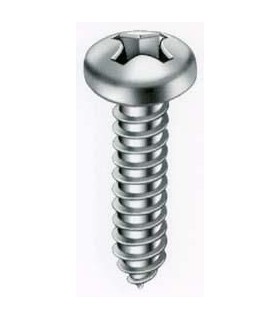 Ø 2,2x8 TORN. ALOMADO PHILLIPS DIN 7981 ZINCADO