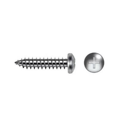 Ø 3,3x13 TORN. ALOMADO PHILLIPS DIN 7981 ZINCADO