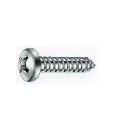Ø 3,3x22 TORN. ALOMADO PHILLIPS DIN 7981 ZINCADO