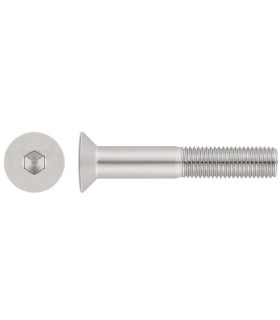M10X60 TORNILLO AVELLANADO DIN 7991 INOX A2