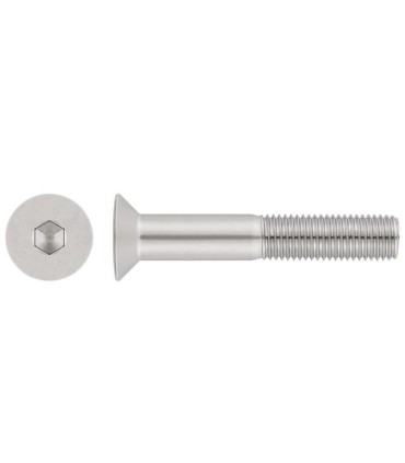 M6X80 TORNILLO AVELLANADO DIN 7991 INOX A2