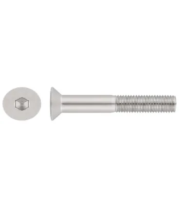 M8X10 TORNILLO AVELLANADO DIN 7991 INOX A4