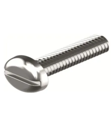 M6X8 TORNILLO ALOMADO RANURADO DIN 85 INOX A2