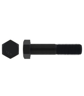 M12X120 TORNILLO HEXAGONAL DIN 931 10.9 NEGRO
