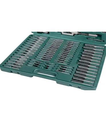 JUEGO MACHOS Y COJINETES 110 UNIDADES HOBBY