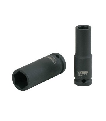 LLAVE DE VASO DE IMPACTO HEXAGONAL 1/2" LARGA 28mm