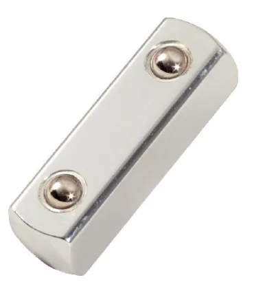 CUADRADILLO LLAVE CARRACA 3/4" L 46mm 2 BOLAS