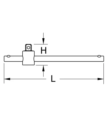 MANGO CORREDIZO T VASOS 3/4"