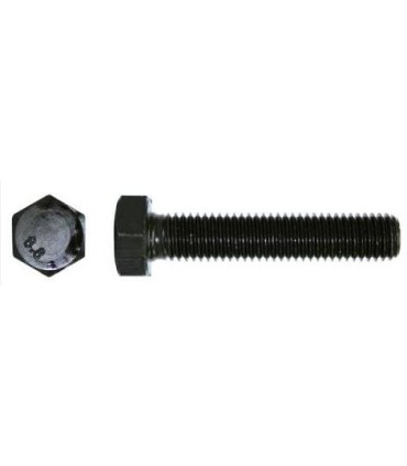 SAE 5/16X10 TORNILLO HEXAGONAL DIN 933 8.8 NEGRO