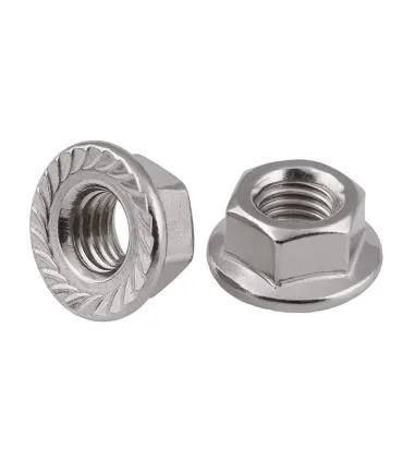 TUERCA CON ARANDELA DIN6923 INOX-A2 M8 GRAFILADA