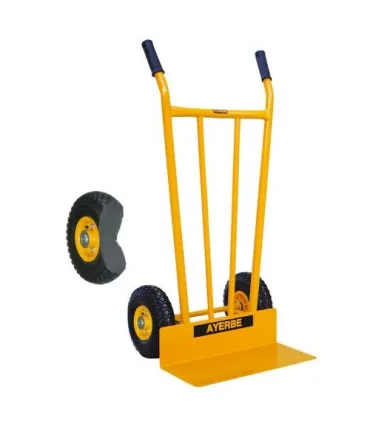 CARRO PAQUETERIA 350KG PLAT.FIJA R. IMPINCHABLE