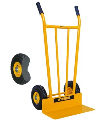 CARRO PAQUETERIA 350KG PLAT.FIJA R. IMPINCHABLE