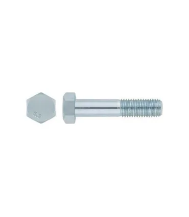 M10X130 TORNILLO HEXAGONAL DIN 931 6.8 ZINCADO