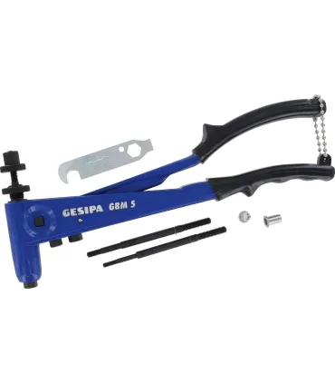 REMACHADORA GESIPA GBM5 TUERCAS HASTA M6 EN ALUMINIO (M5 EN ACERO)