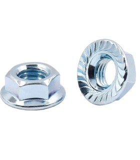 TUERCA C/ARAND. DIN6923 ZINC. M-16