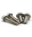 M6X20 TORNILLO DIN 6921 8.8 INOX A2  ARANDELA DENTADA