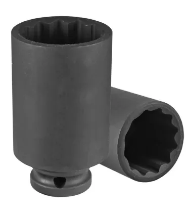 LLAVE DE VASO DE IMPACTO HEXAGONAL 1/2" LARGA 34mm