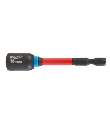 VASO CON EJE HEX1/4"" 10X65MM MILWAUKEE