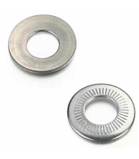 ARANDELA CONTACTO NFE25511-M INOX A2 M-5 5,1x12x1,8