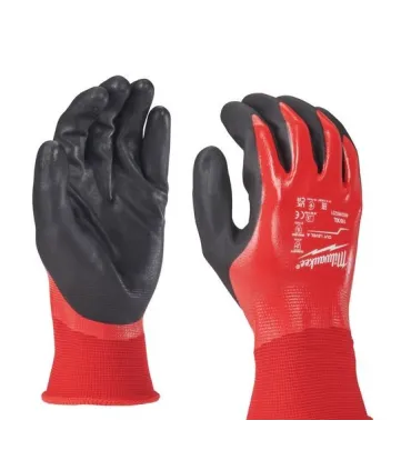 GUANTE ANTICORTE NITRILO 4221A 9/L MILWAUKEE