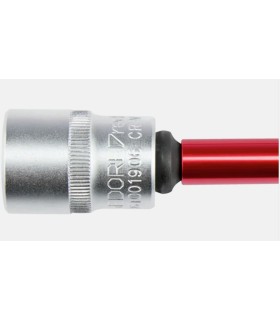 JUEGO ADAPTADORES LARGOS 200mm P/PUNTAS Y VASOS 1/4"