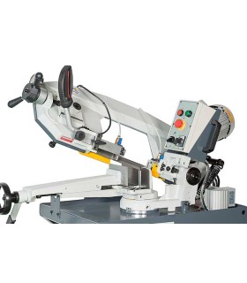 SIERRA CINTA CY210M MONOFASICA 220V Manual, Giro 45º, Capacidad Ø160mm