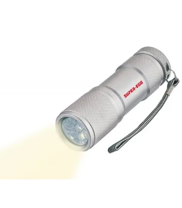 LINTERNA ALUMINIO DE 9 LEDS