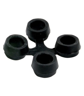 PIEZA UNION PAVIMENTO ALVEOLAR GOMA