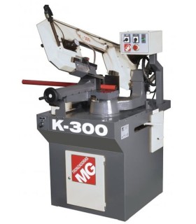 TRONZADORA SIERRA CINTA MG Mod. K300/2/M/60º, Manual, Capacidad 240 y 300x230. Giro 45/60.