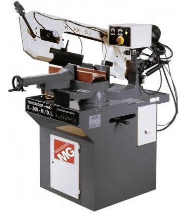 TRONZADORA SIERRA CINTA MG Mod. K300/DI/M. Manual, Capacidad 240 y 300x230. Giro 45/60.