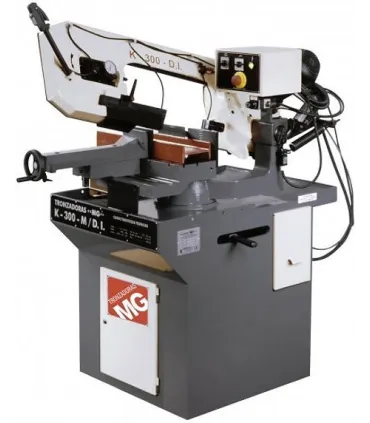 TRONZADORA SIERRA CINTA MG Mod. K300/DI/M. Manual, Capacidad 240 y 300x230. Giro 45/60.