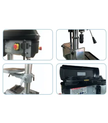 TALADRO SOBREMESA MG - HU-22-NH, motor 1.3 Hp, Profundidad 80 mm