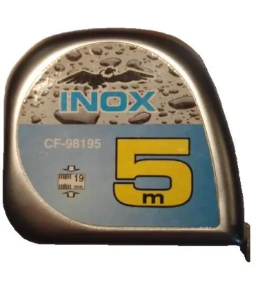 FLEXOMETRO INOXIDABLE 5 METROS C/FRENO