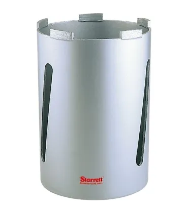 CORONA DIAMANTE Ø 28x300mm CONSTRUCCION-CORTE EN SECO