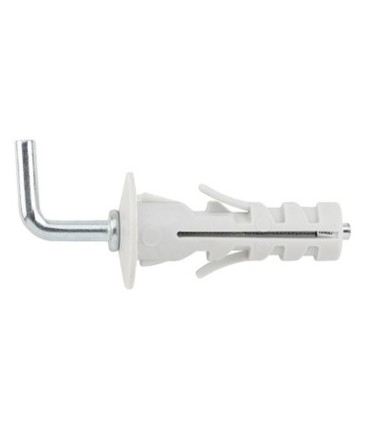 TACO NYLON C/GANCHO RECTO M-5x45 Ø12