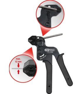 ALICATE PARA ABRAZADERAS INOX-BOLA hasta 12mm ancho