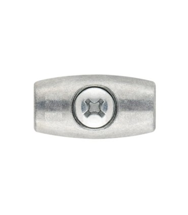 SUJETACABLE OVAL ZN CABLE Ø 5mm M6