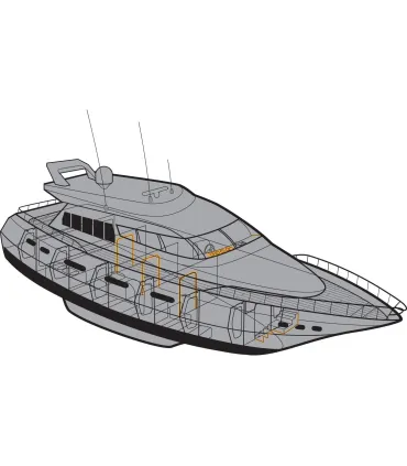 CARTUCHO 300ml SIKAFLEX 291 PU NEGRO MARINO