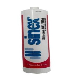 CARTUCHO SINEX SILICONA NEUTRA C300ml TRANSLUCIDA