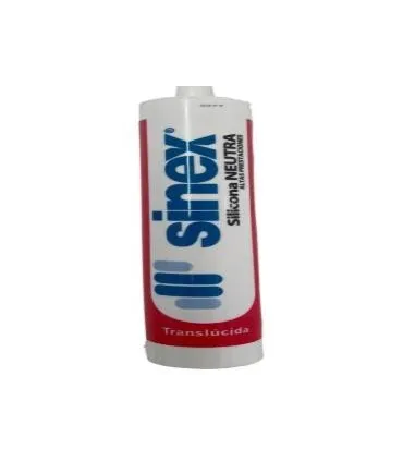 CARTUCHO SINEX SILICONA NEUTRA C300ml TRANSLUCIDA