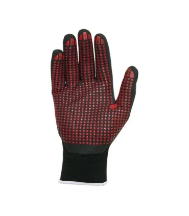 GUANTES DE NITRILO JUBA SIN COSTURAS AGILITY DOTS