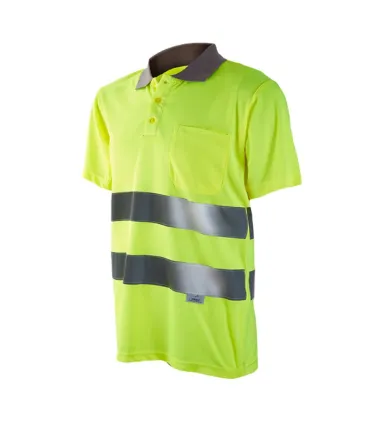 POLO ALTA VISIBILIDAD  Transpirable y Reflectante