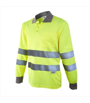 POLO ALTA VISIBILIDAD  Transpirable y Reflectante