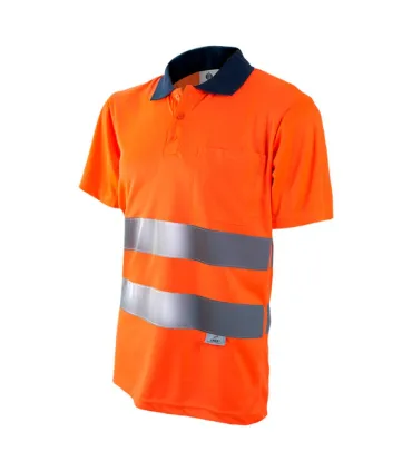 POLO ALTA VISIBILIDAD  Transpirable y Reflectante